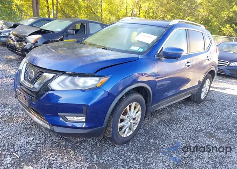 2017 Nissan Rogue Sv из США, поврежденный, VIN KNMAT2MV1HP619626